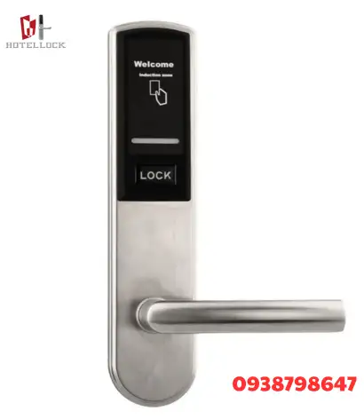 RFID (21) Khóa cửa khách sạn RFID thông minh quẹt thẻ từ không chạm