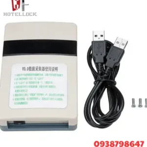 Ổ khóa thẻ khách sạn di động cầm tay, thu thập dữ liệu, đầu đọc thẻ USB, bộ thu dữ liệu USB