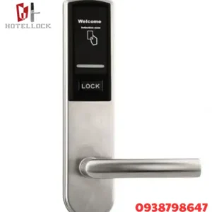 Khóa cửa cảm ứng khách sạn bằng thẻ RFID thông minh thép không gỉ 304