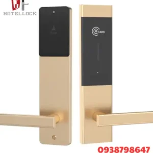 Khóa Cửa Khách Sạn RFID H-2062 Bằng Hợp Kim Nhôm – Thiết Kế Hiện Đại