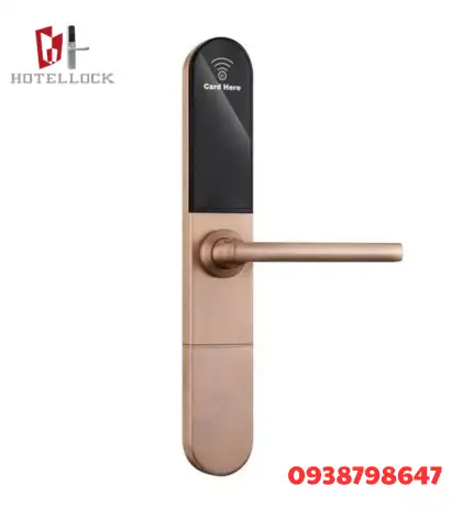 MODEL: H-918 Khóa khách sạn RFID- 3585 khóa cơ khí RFID kiểm soát truy cập cửa khách sạn phù hợp với độ dày cửa 30mm