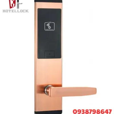 Khóa cửa khách sạn RFID H-2020 – Khóa thẻ từ thông minh, phần mềm quản lý miễn phí