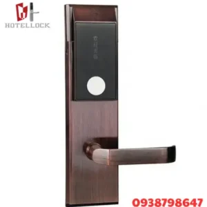 Khóa thẻ khách sạn bằng thép không gỉ 125Khz, khóa cửa RF không cần chìa.