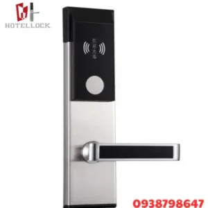 Khóa thẻ khách sạn bằng thép không gỉ 125Khz, khóa cửa RF không cần chìa.