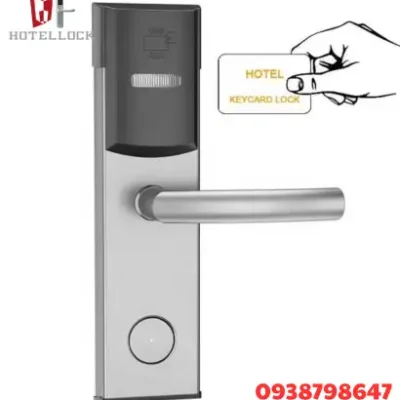 Khóa cửa thẻ RFID thông minh khách sạn H-11803