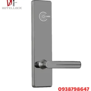 Khóa cửa điện tử RFID tay gạt – Giải pháp khóa thẻ từ hiện đại cho khách sạn