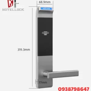 Khóa cửa khách sạn bằng RFID bằng nhôm