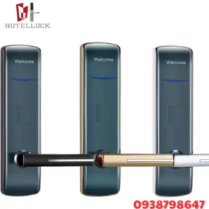 Khóa cửa khách sạn bằng hợp kim kẽm RFID thông minh M1 13.56MHZ