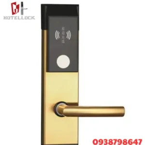 Khóa thẻ khách sạn bằng thép không gỉ 125Khz, khóa cửa RF không cần chìa.