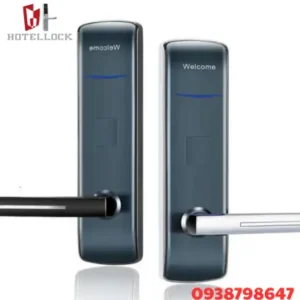 Khóa cửa khách sạn bằng hợp kim kẽm RFID thông minh M1 13.56MHZ