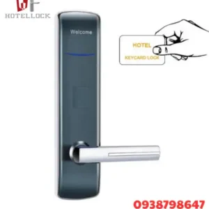 Khóa cửa khách sạn bằng hợp kim kẽm RFID thông minh M1 13.56MHZ