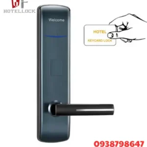 Khóa cửa khách sạn bằng hợp kim kẽm RFID thông minh M1 13.56MHZ