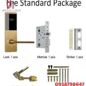 Thẻ khóa kỹ thuật số khách sạn RFID Khóa cửa thông minh khách sạn