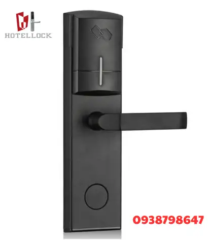 RFID (9) Khóa thông minh chất liệu thép không gỉ tốt với chìa khóa RFID kiểm soát truy cập cửa khách sạn, khóa điện tử