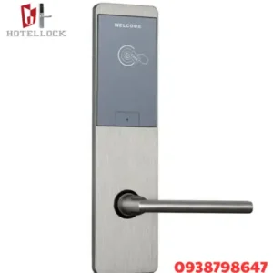 Khóa Cửa Khách Sạn RFID Dùng Pin H-823- Khóa Cửa Khách Sạn Giá Rẻ
